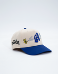 Pantone Flowers | Snapback Hat | Natural & Royal