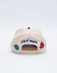 Pantone Flowers | Snapback Hat | Natural & Royal