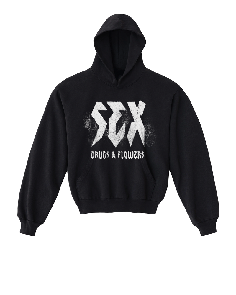 Sex Drugs & Flowers Hoodie
