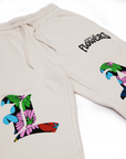 LA | SWEATPANTS | FLORAL PRINT