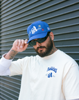 Pantone Flowers | Snapback Hat | Royal Blue