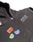 LA Stickered Heavy Duty Zip Up