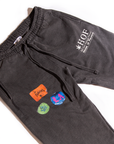 LA Stickered Straight Leg Pants