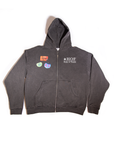 LA Stickered Heavy Duty Zip Up