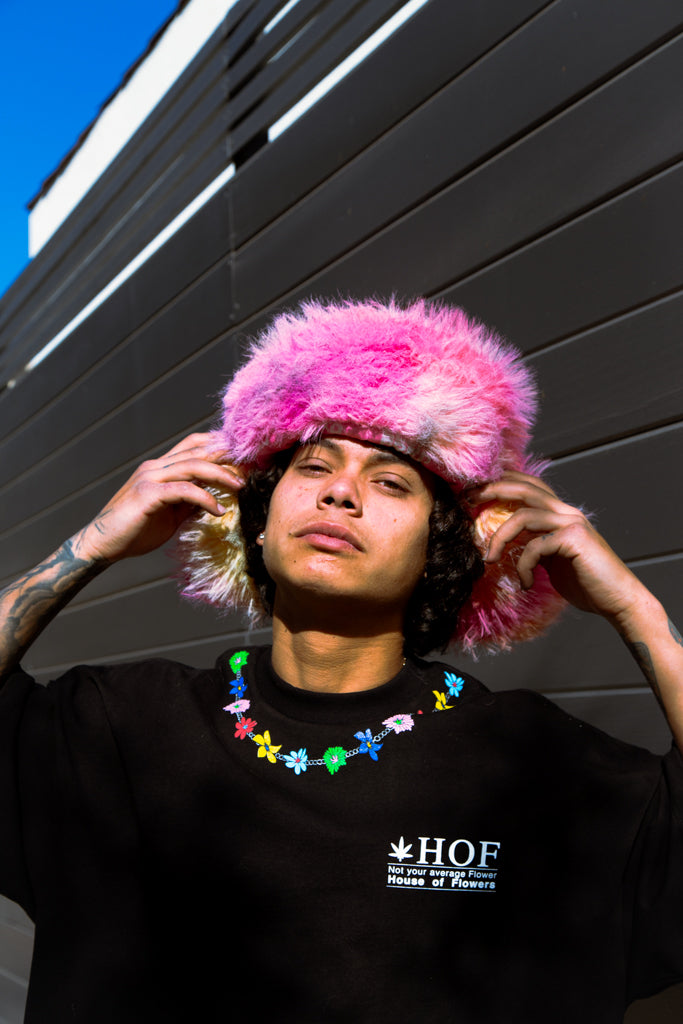 Chain of Flowers Box Tee