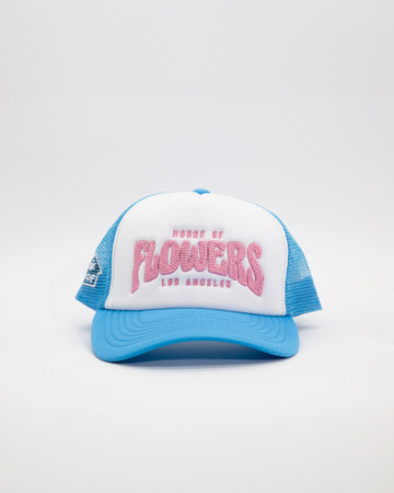 HOF LOGO | TRUCKER HAT | BABY BLUE