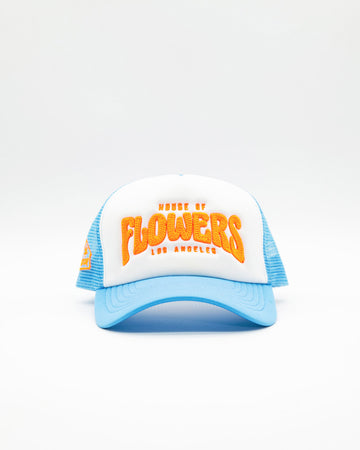 HOF LOGO | TRUCKER HAT | BABY BLUE