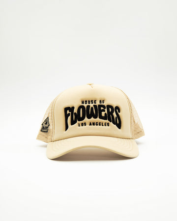 HOF LOGO | TRUCKER HAT | TAN