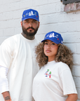 Pantone Flowers | Snapback Hat | Royal Blue