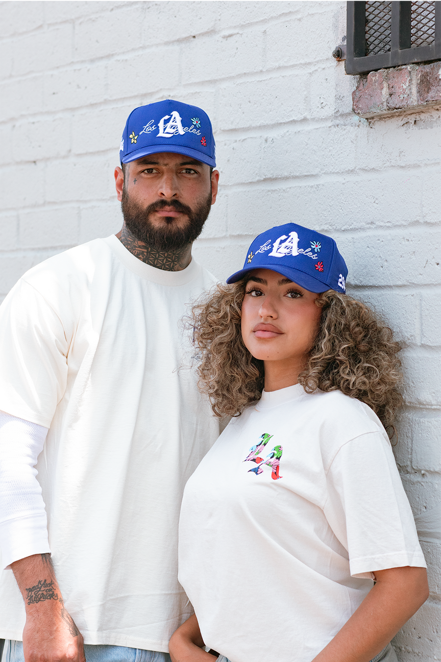 Pantone Flowers | Snapback Hat | Royal Blue