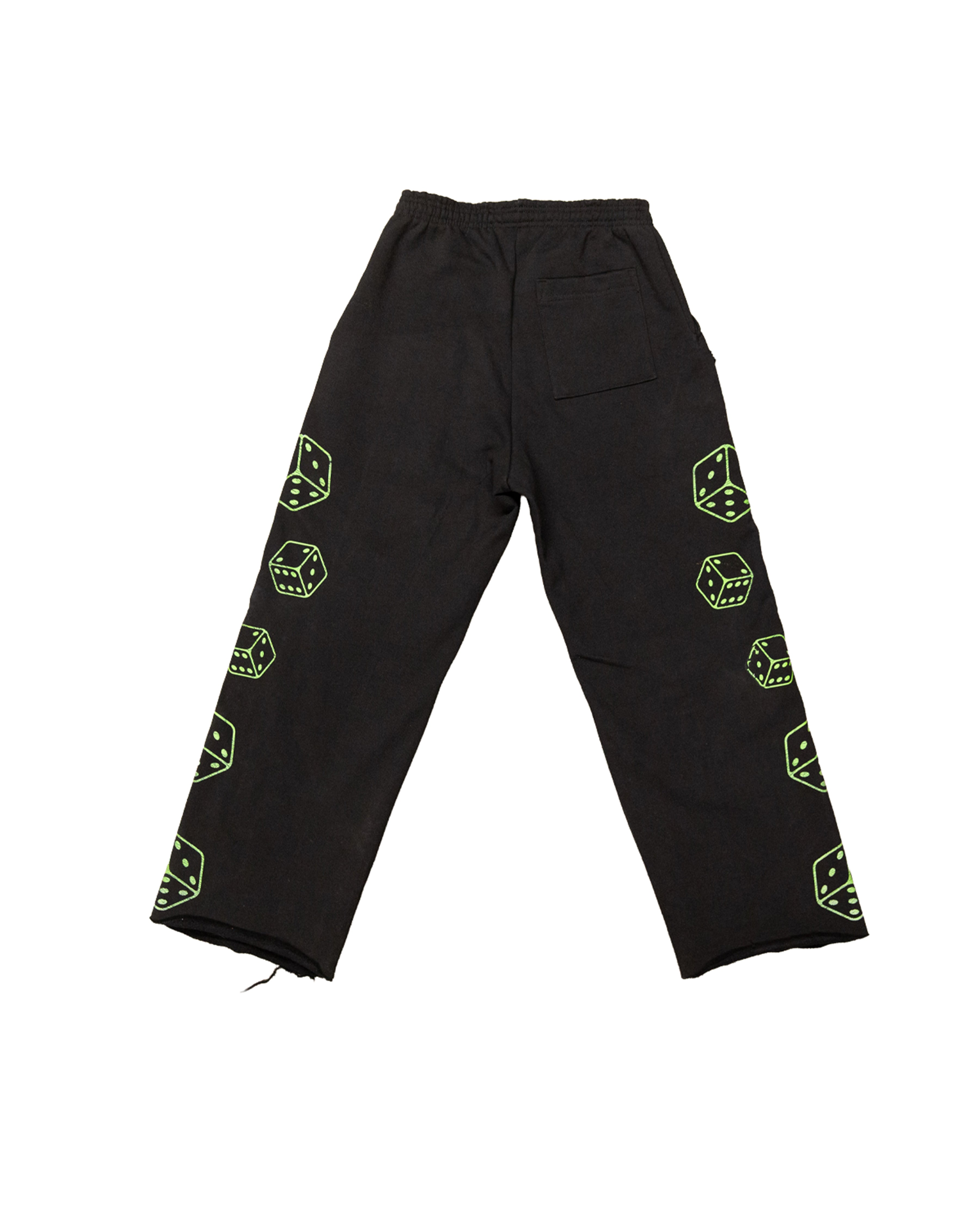 THE FLOWER ROOM STRAIGHT-LEG PANTS(DISTRESSED)