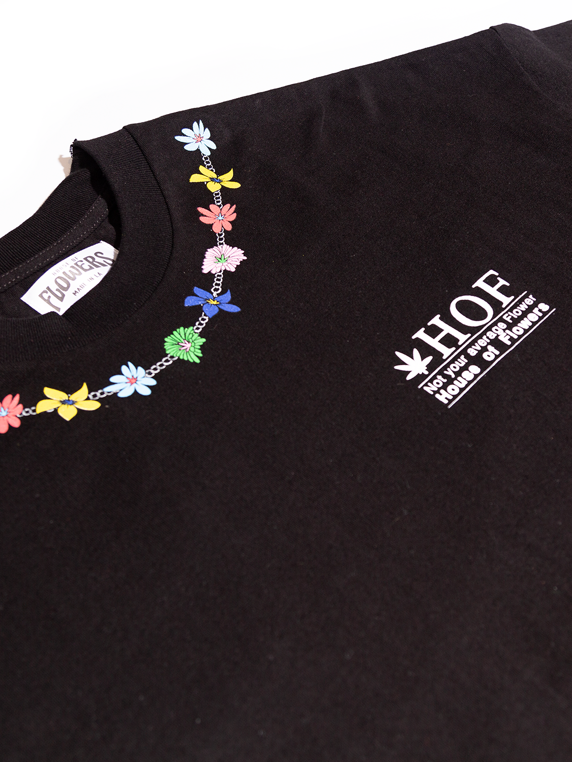 Chain of Flowers Box Tee