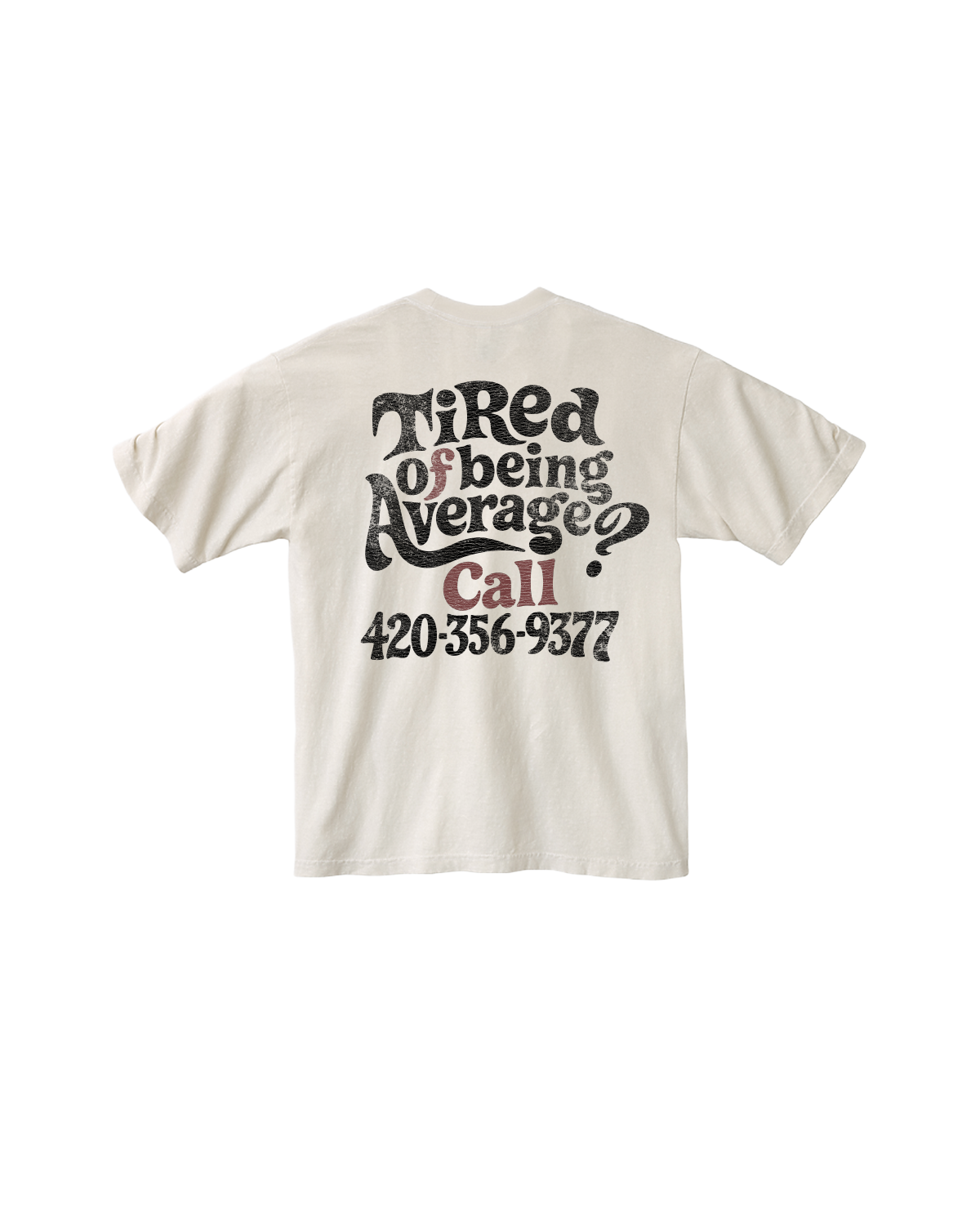 WHISKEY CREAM T-SHIRT