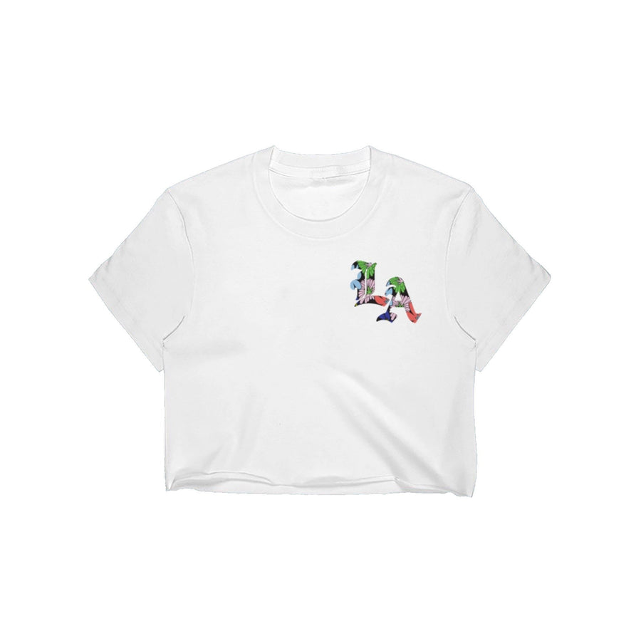 THE FLORAL LOGO BABY TEE
